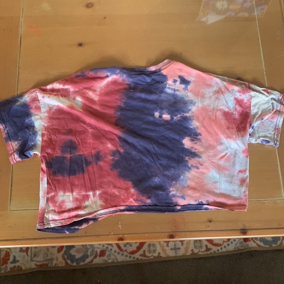 Red and Blue Crop Top - Picture 2 of 2